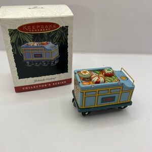 Hallmark collectors Yuletide central ornaments